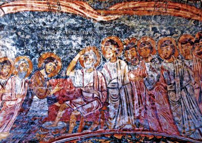 Otranto: Gesù e la lavanda dei piedi a San Pietro