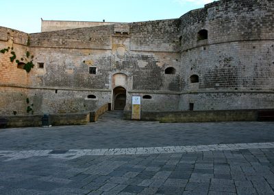 Otranto: ingresso del castello aragonese