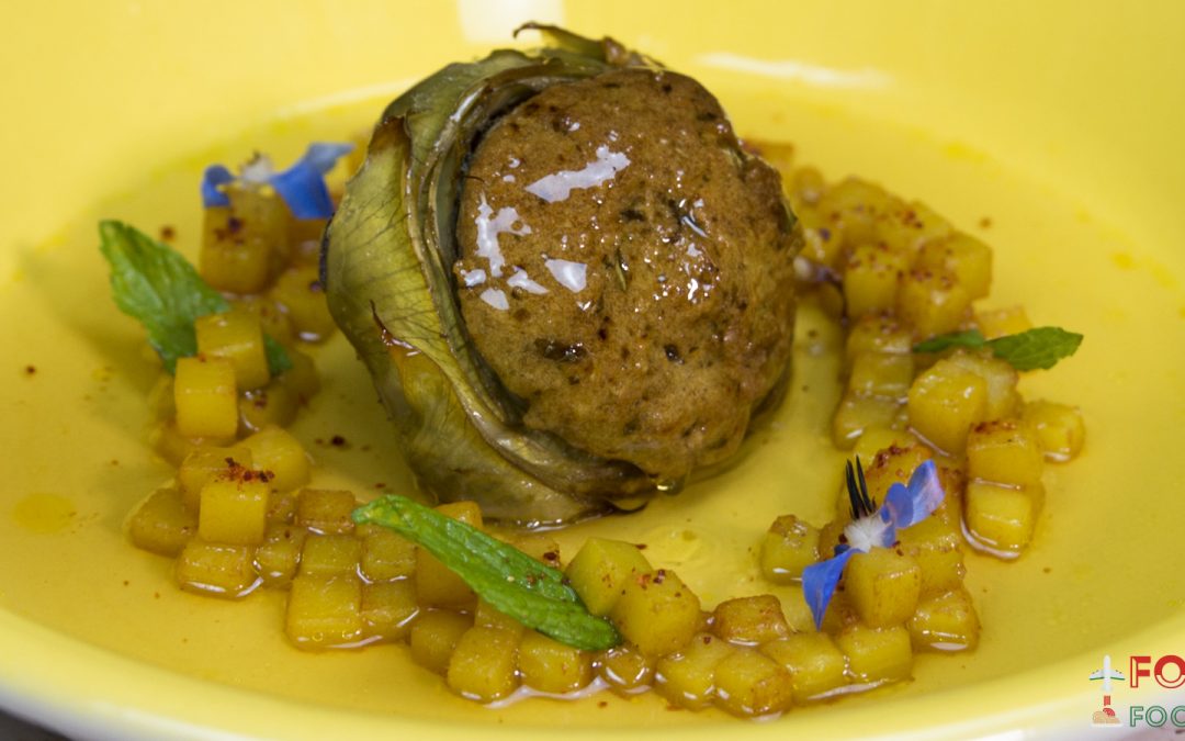 Carciofo del Salento al cuor di Frisa: il nuovo piatto dello chef Ivan Tronci