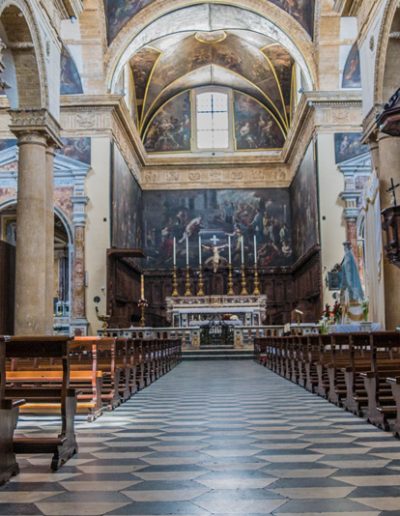 Gallipoli altare maggiore cattedrale di S. Agata