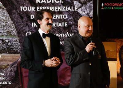 Michele Bruno (Mercatino del Gusto) e Gianfranco Ruggeri (Foodismo)
